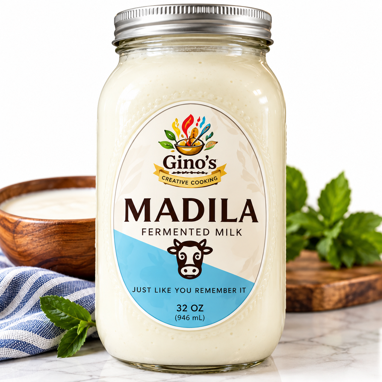 Gino's Madila 32 ounce fermented milk
